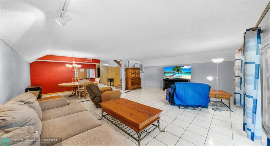 LIVING/DINING AREA/FOYER