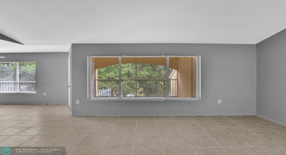 View of Balcony from Living Area
