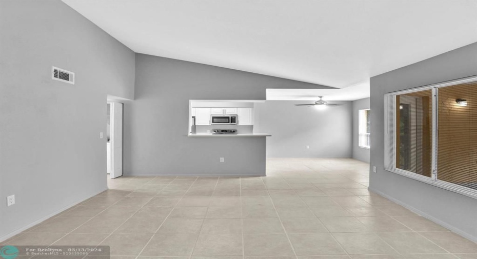 View of Living Areas from Foyer
