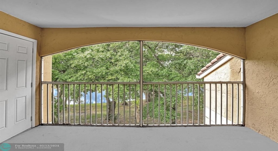 Large Balcony