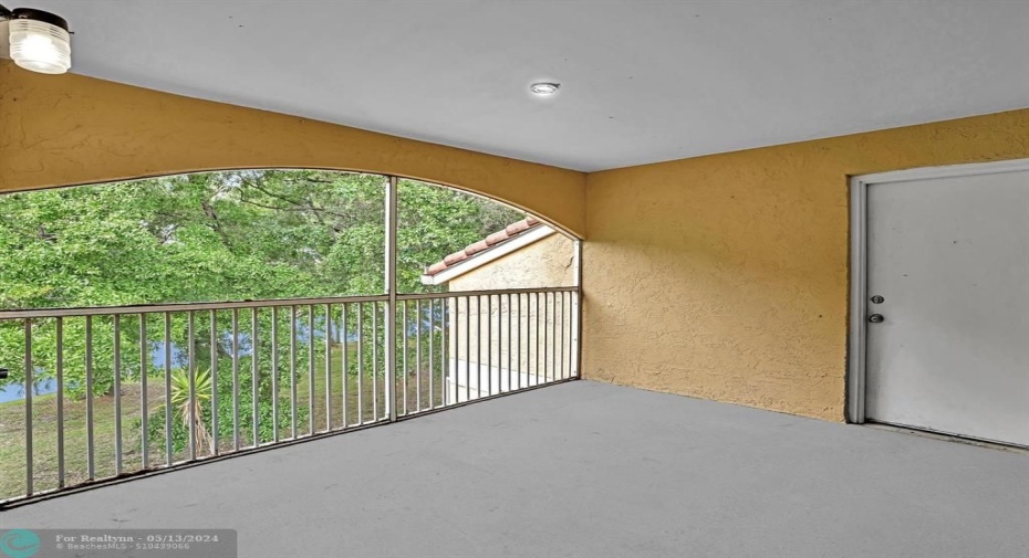 Large Balcony