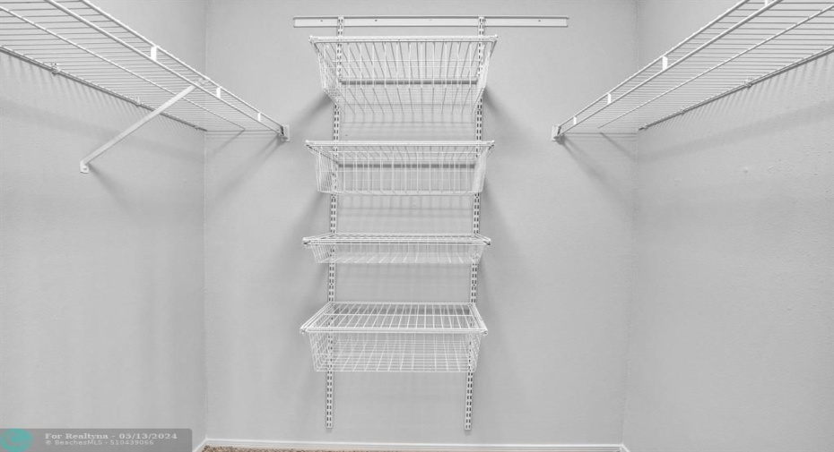 Primary Walk-in Closet