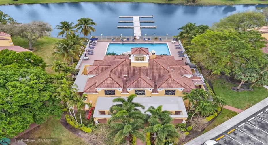 Aerial of the Clubhouse