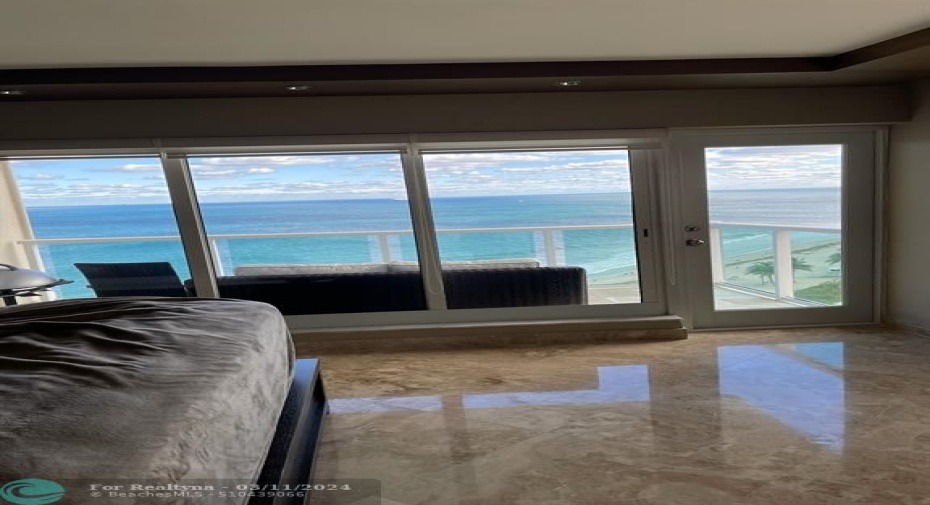 Master Bedrm Ocean View