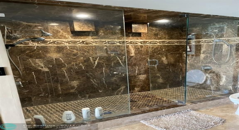 Master double shower