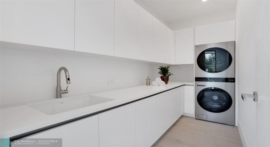 Upstairs Laundry Room