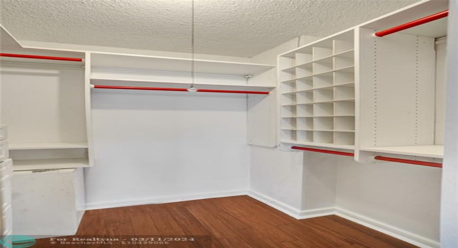 Master Walk-In Closet