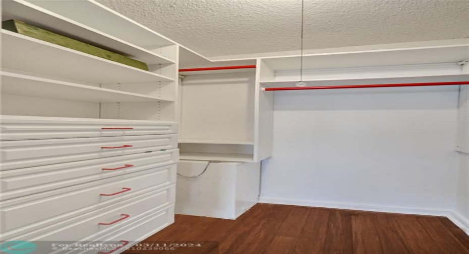 Master Walk-In Closet