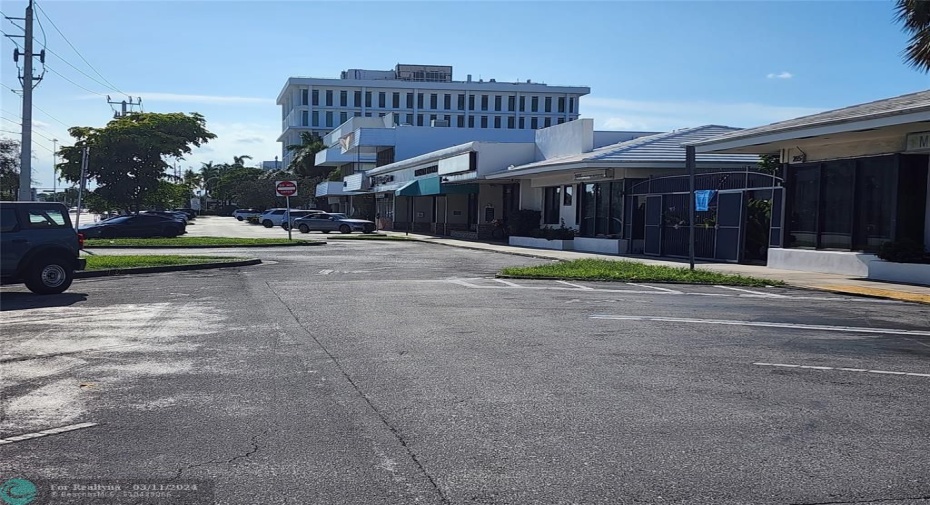 street parking lot