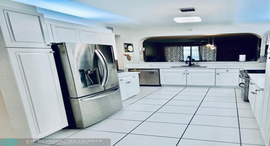Updated. Quartz countertops steel appliances