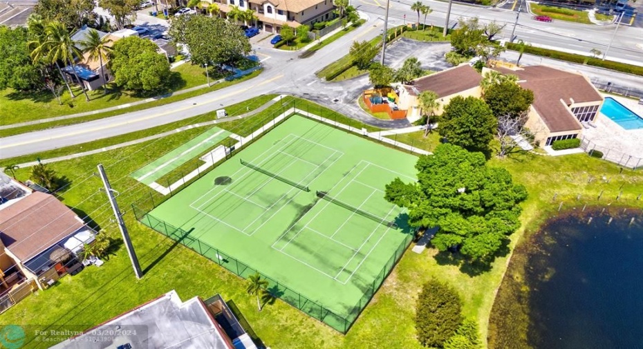 TENNIS COURTS