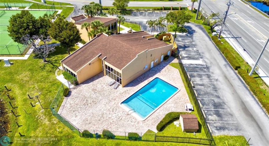 CLUBHOUSE AND POOL
