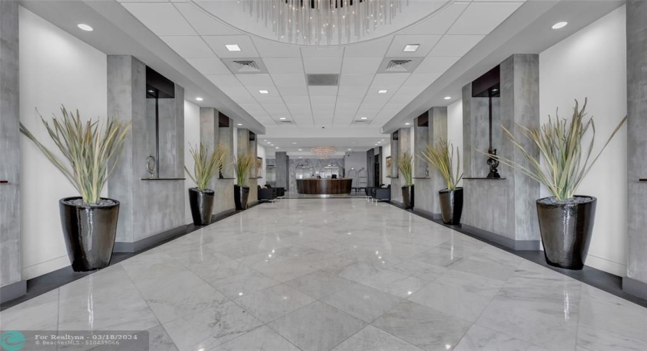 Elegant Lobby Entrance