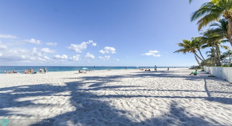 Sandy white beaches await you