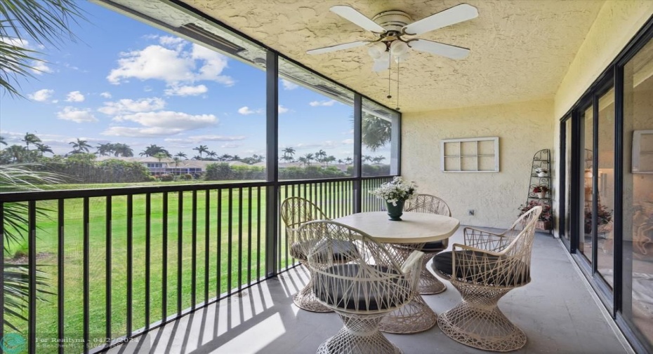 Screened in Patio