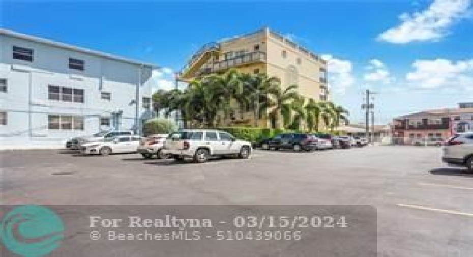 Complex private lot with 1 assigned space