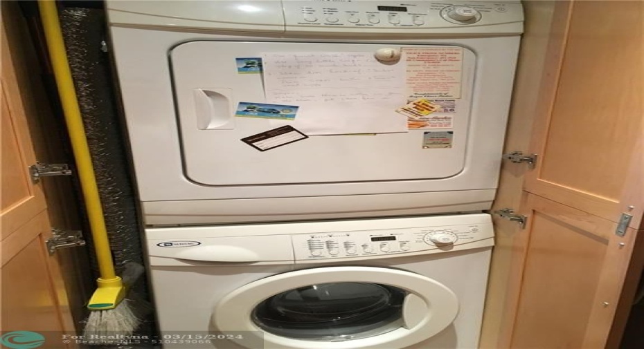 Washer & Dryer in unit