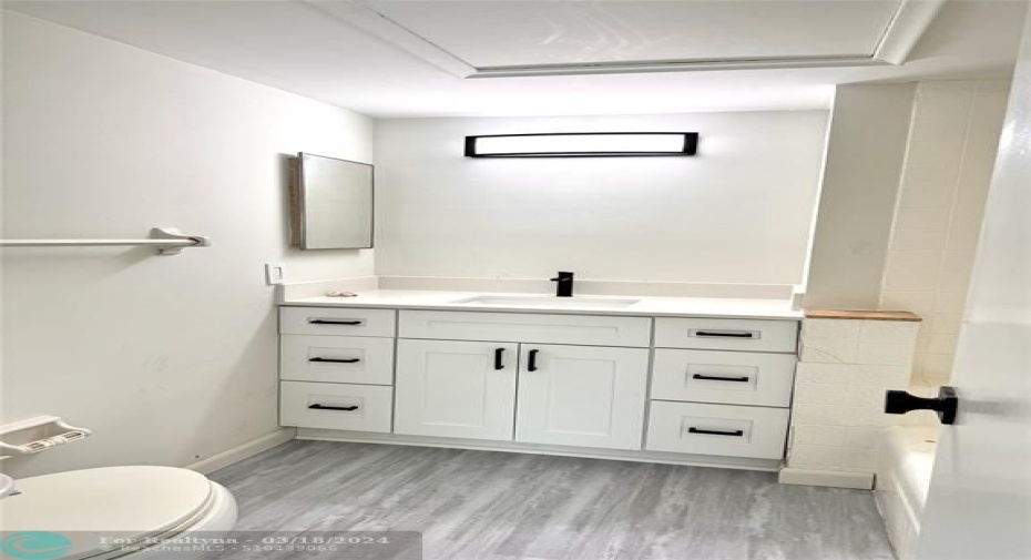 New vanity