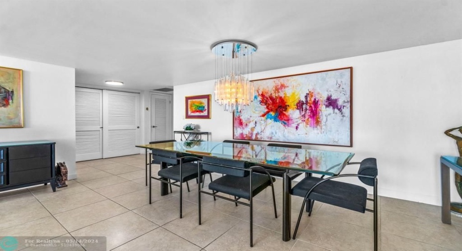 Open Dining Room.