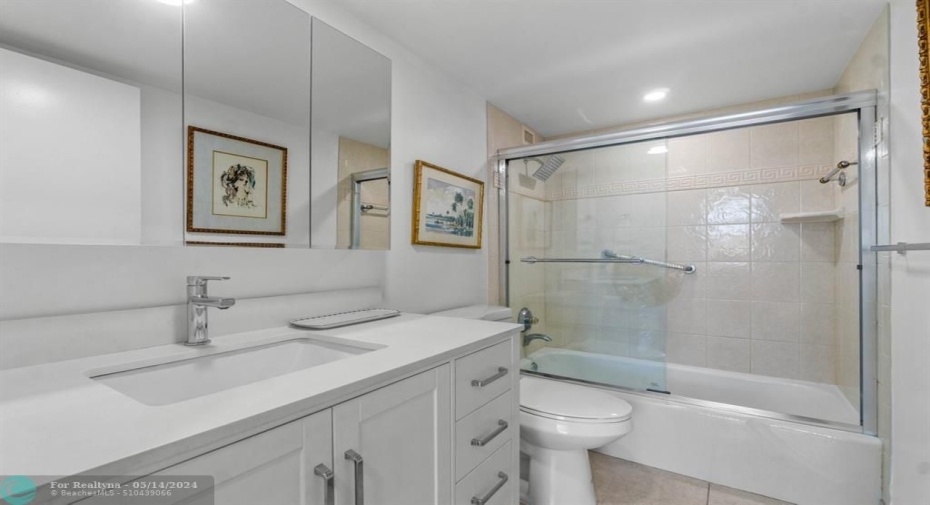 Primary bathroom.