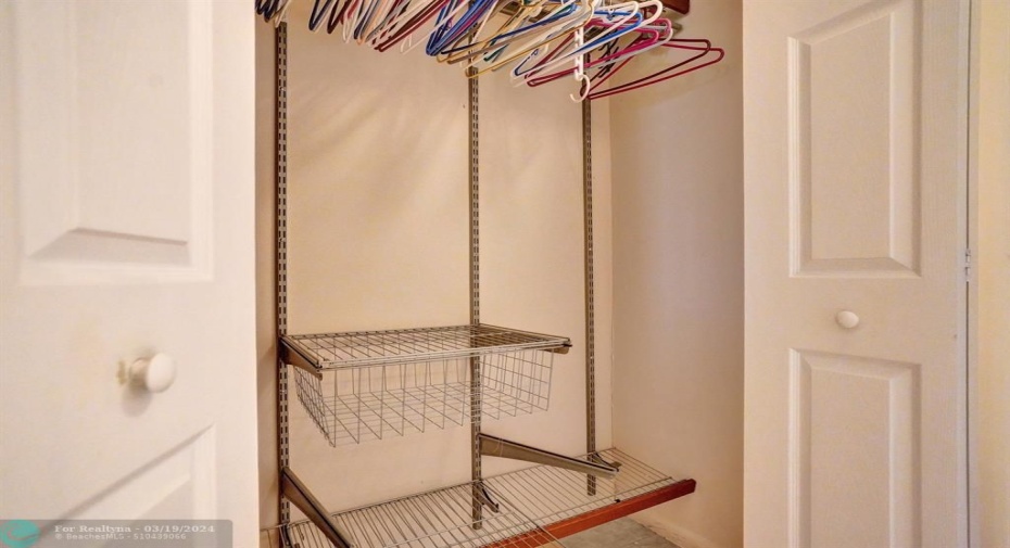 Master Closet #1Custom Built Ins