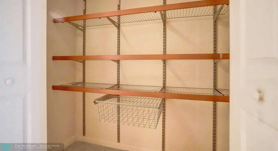 Master Closet #1Custom Built Ins