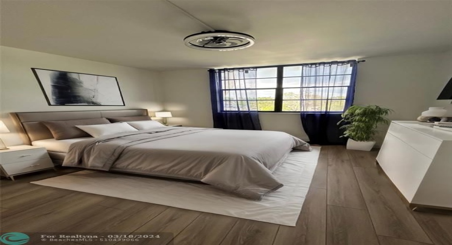 Staged Bedroom