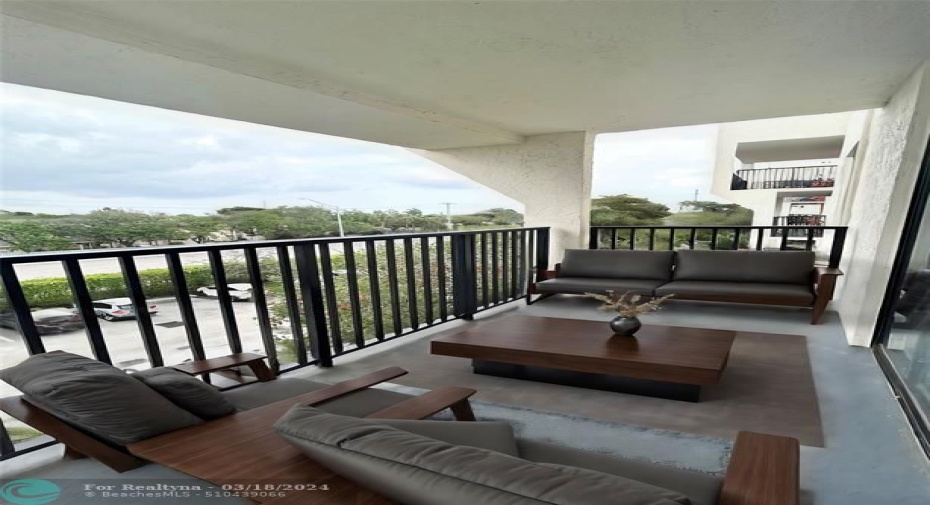 Staged Patio