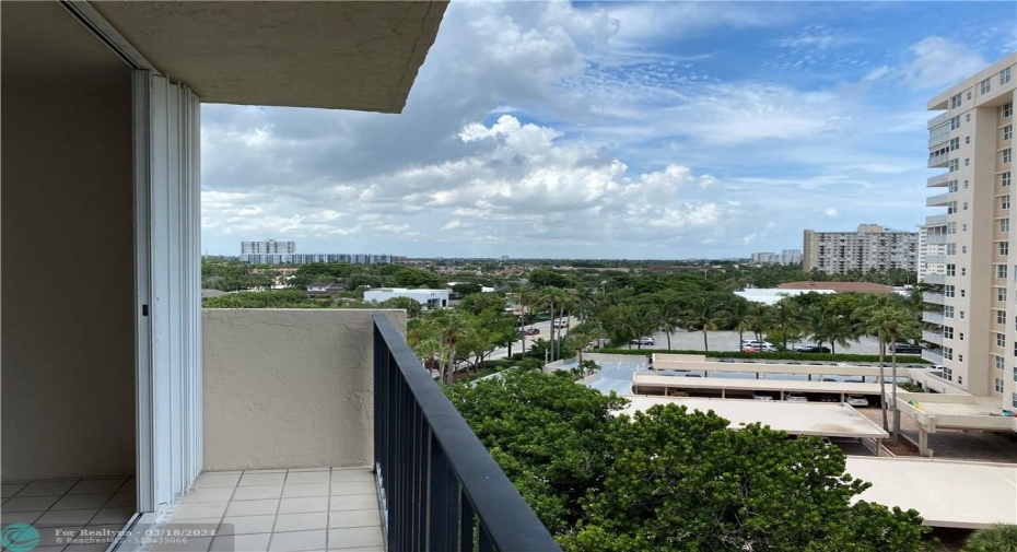 view to the north