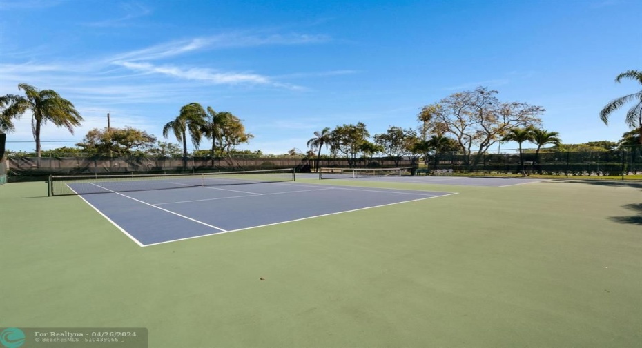 Tennis courts