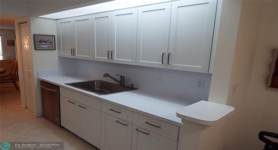 updated cabinets
