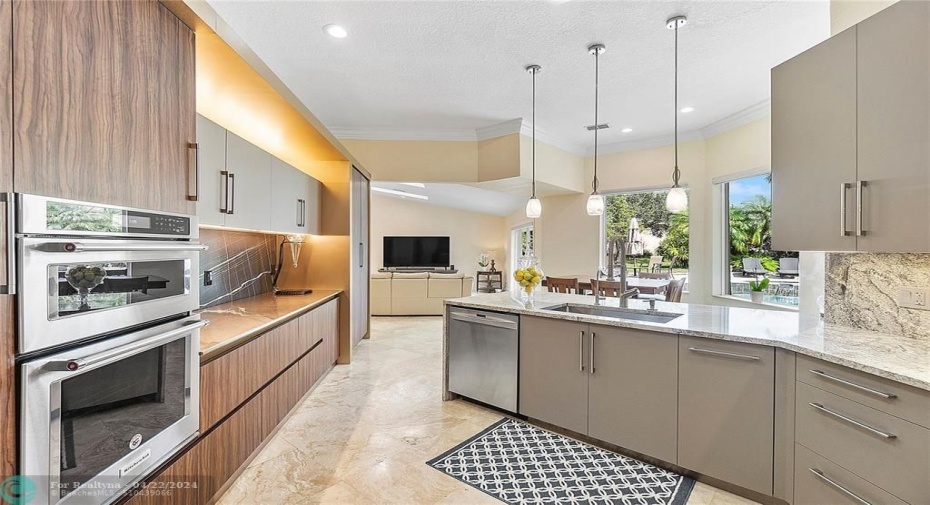 Drop dead gorgeous kitchen with finest finishes and appliances.