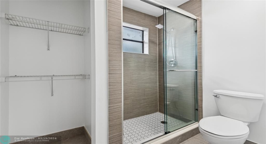 Master Shower Only