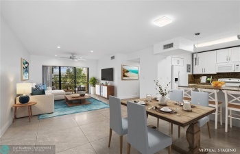Living/Dining Combo *Virtually Staged*