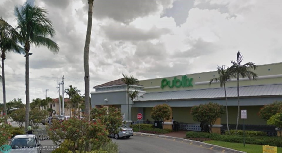 Publix is less than a mile away.