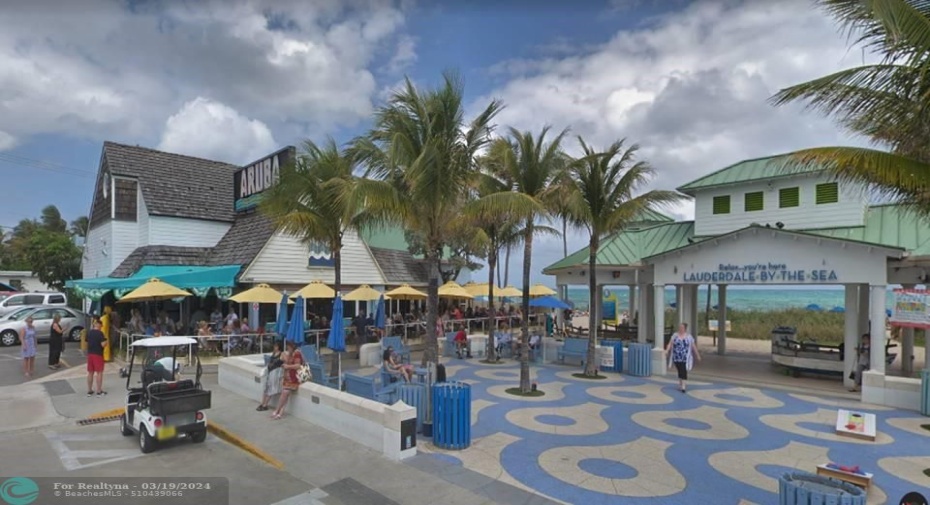 You are less than a mile away from entertainment area