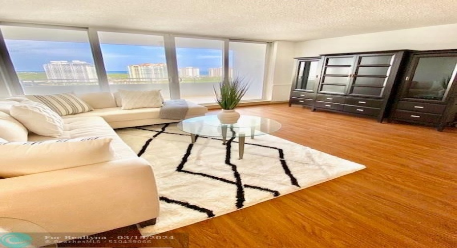 View from living room & Master