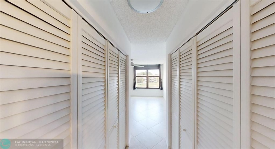 Two closets