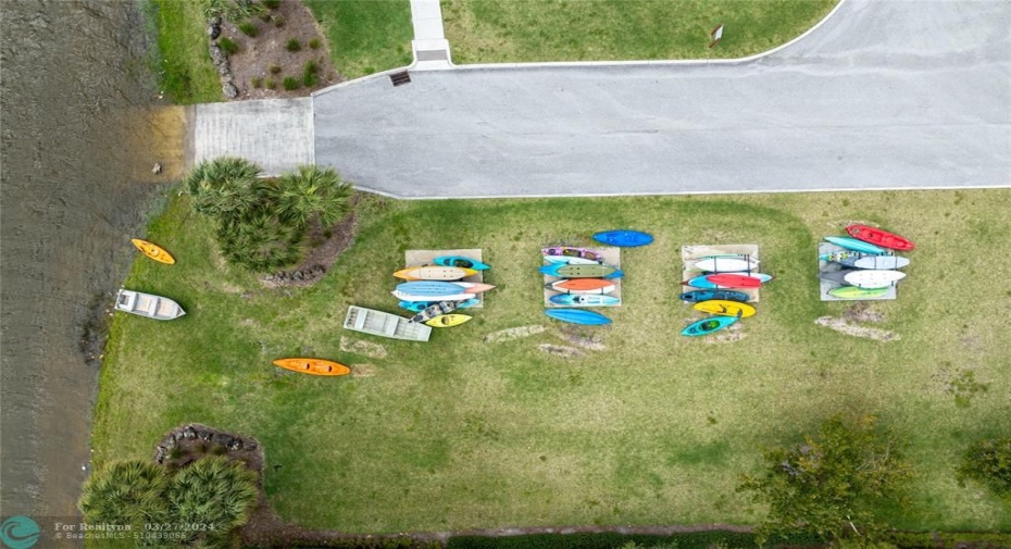 canoe and kayak area