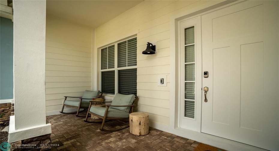 covered front porch