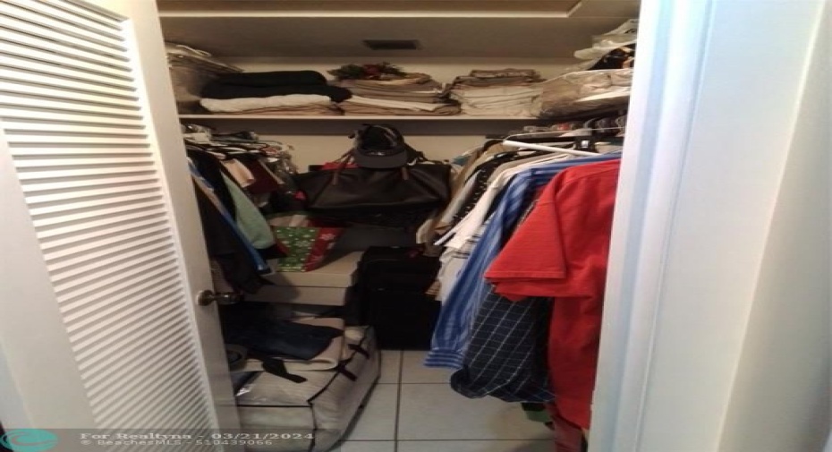 Bedroom closet