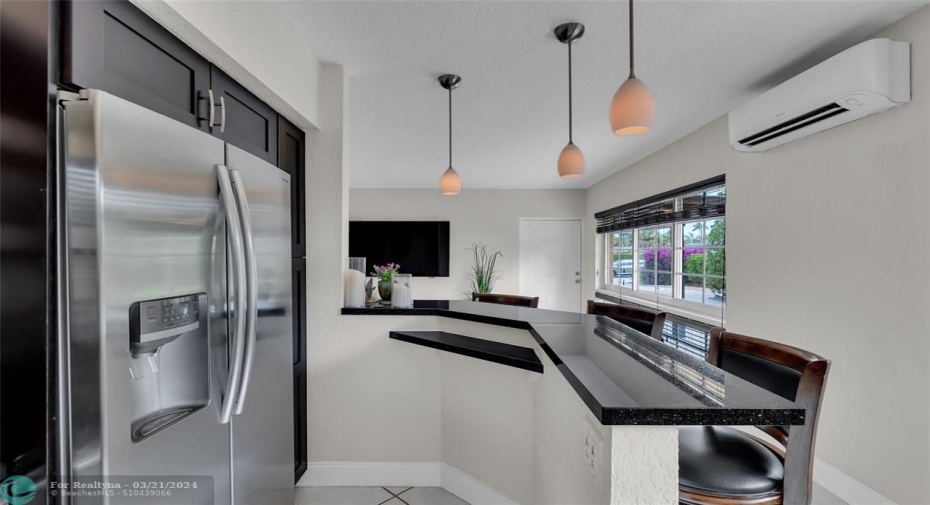 Kitchen with Granite Countertops
