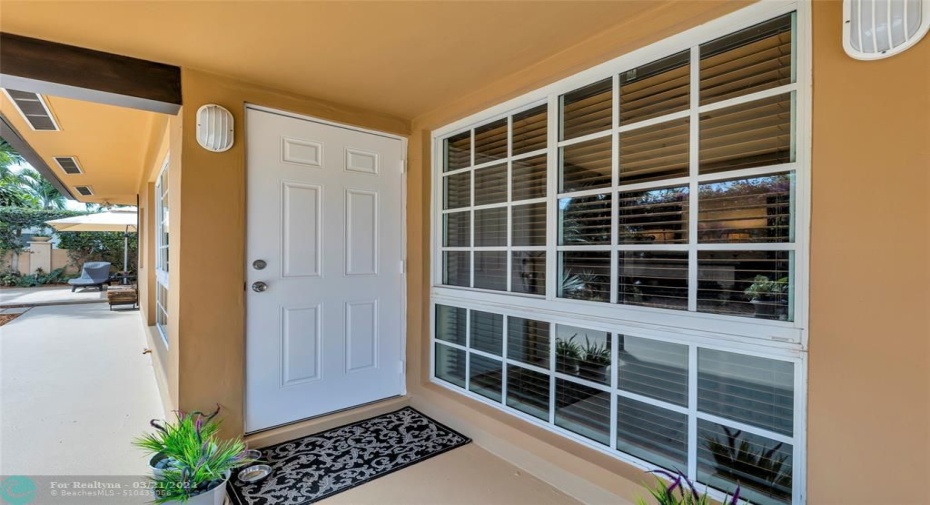 Front Door to Owners Unit