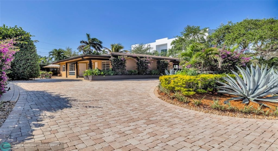 East Driveway view