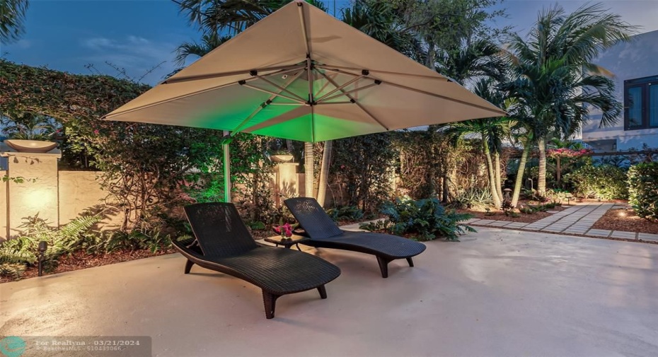 Night Photos with Exterior Lighting