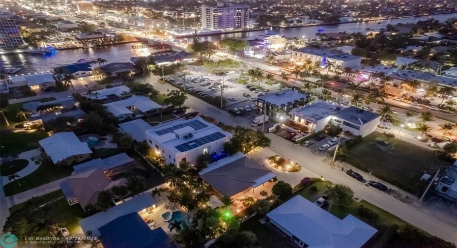 Night Photos with Exterior Lighting