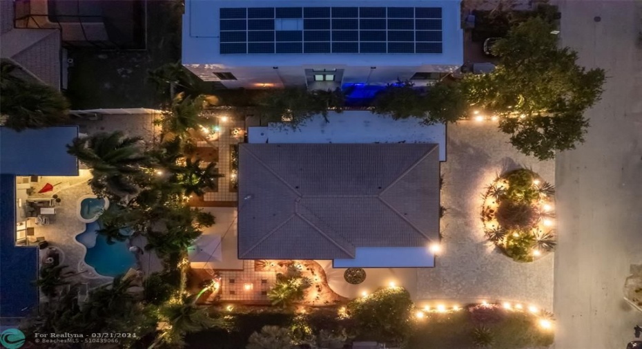 Night Photos with Exterior Lighting