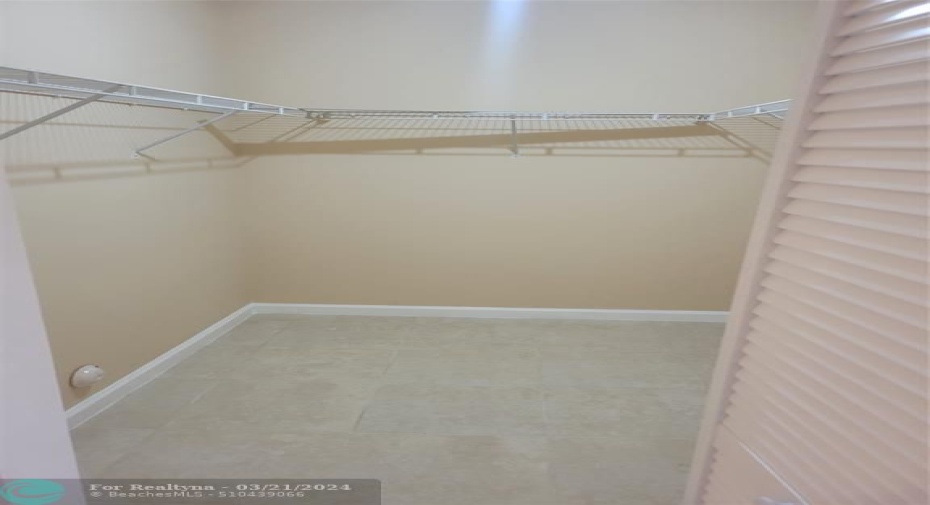 master walk in closet