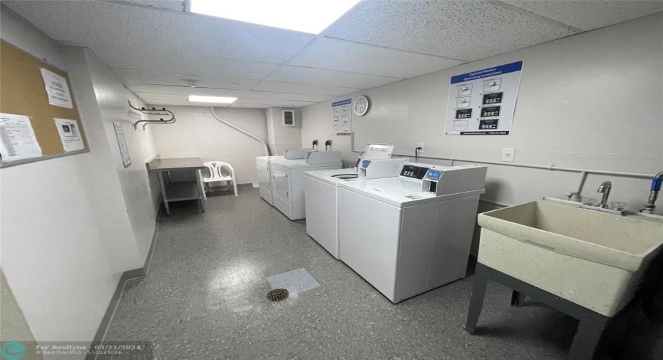Common Laundry on each floor