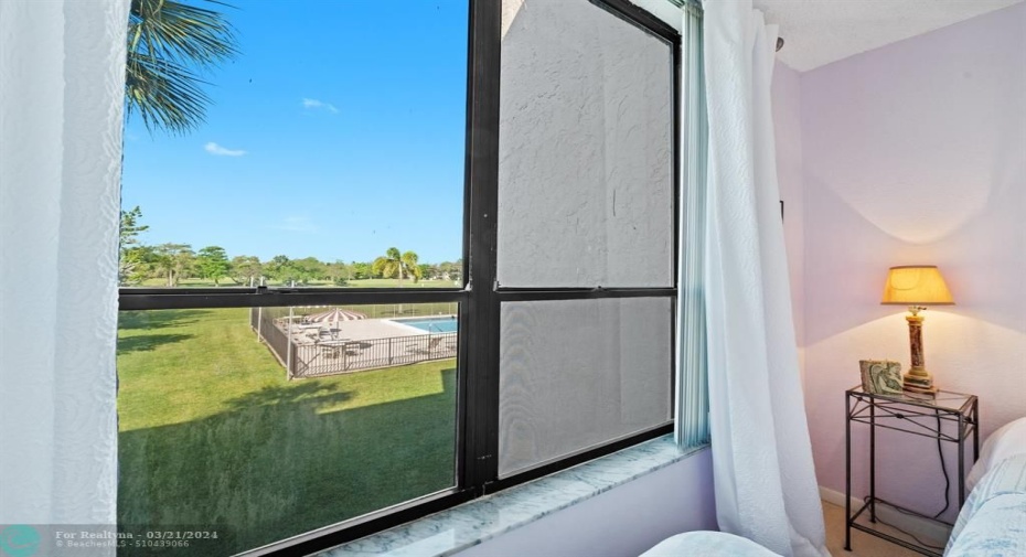 View from the guest bedroom